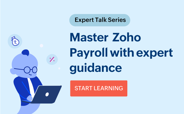 Expert Talk Series | Zoho Payroll