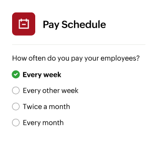 Support flexible pay cycles