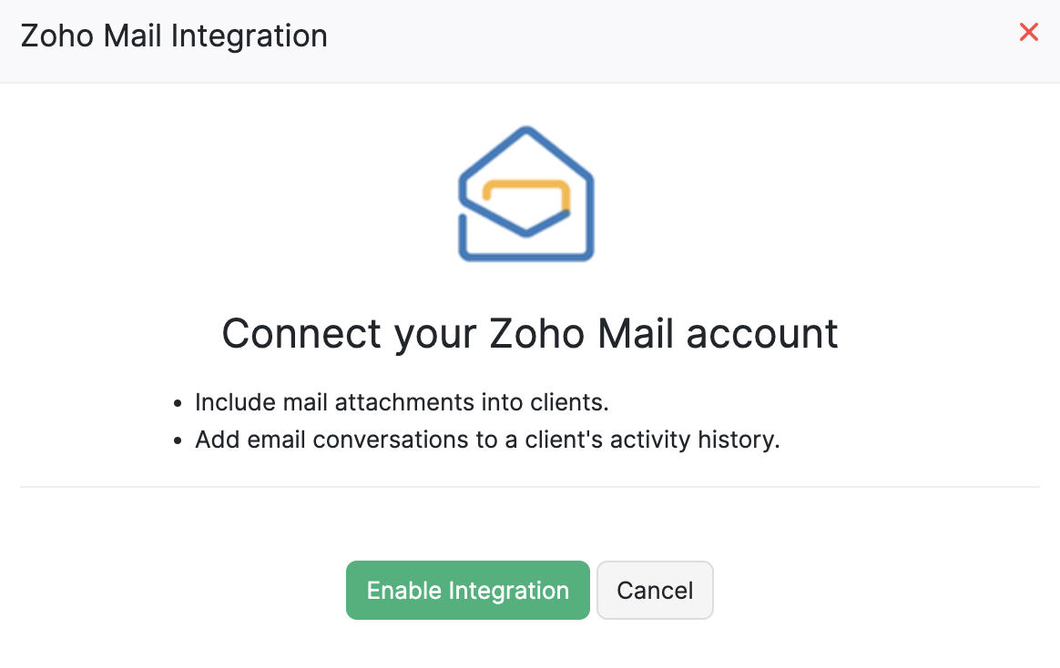 Enable Integration