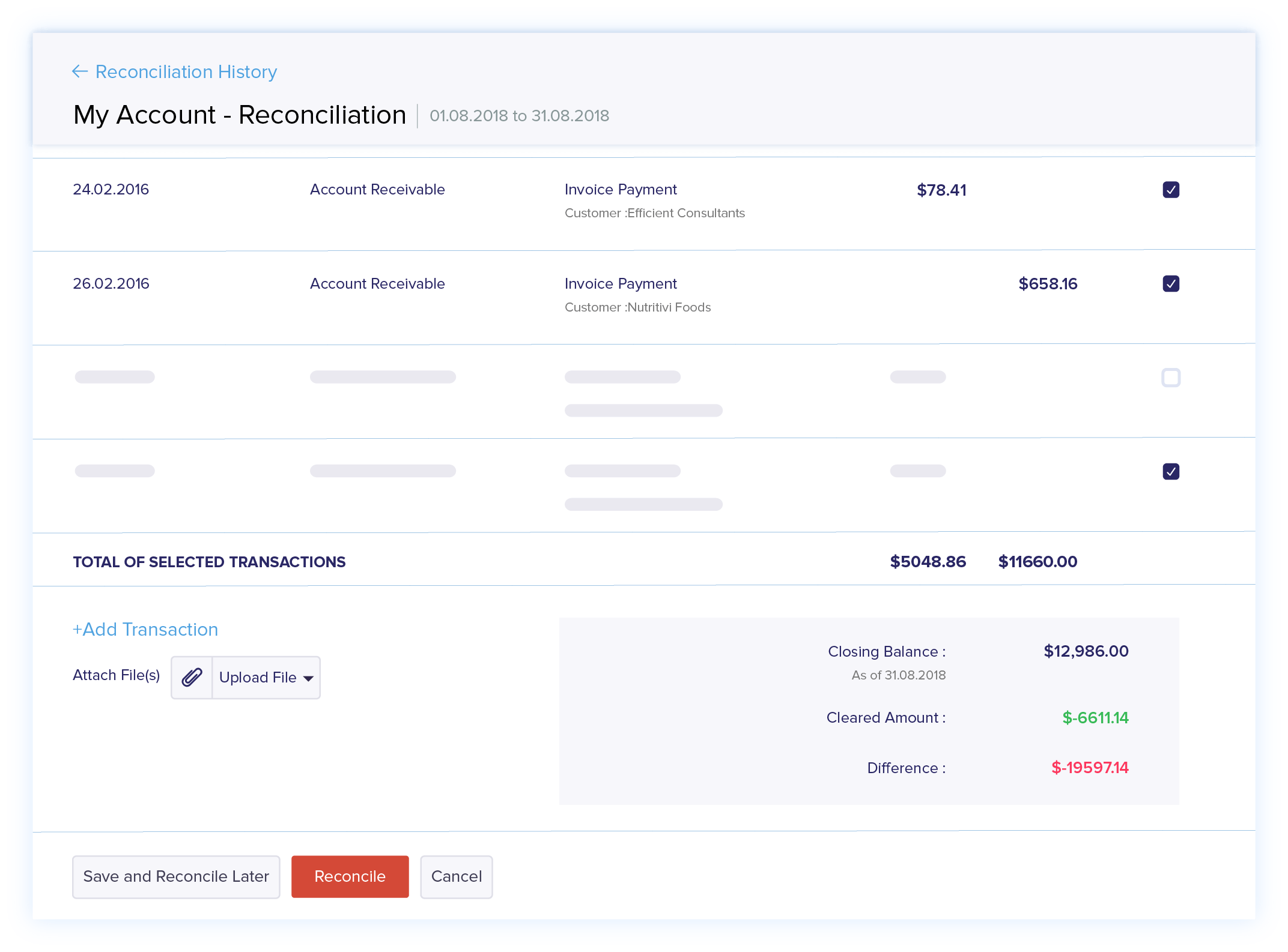 Reconcile Bank Accounts - Bank Reconciliation Software | Zoho Books