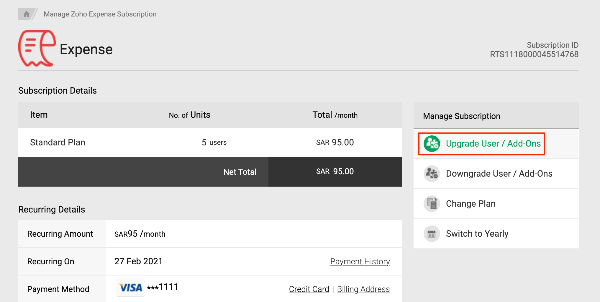 Subscribe or Unsubscribe Users