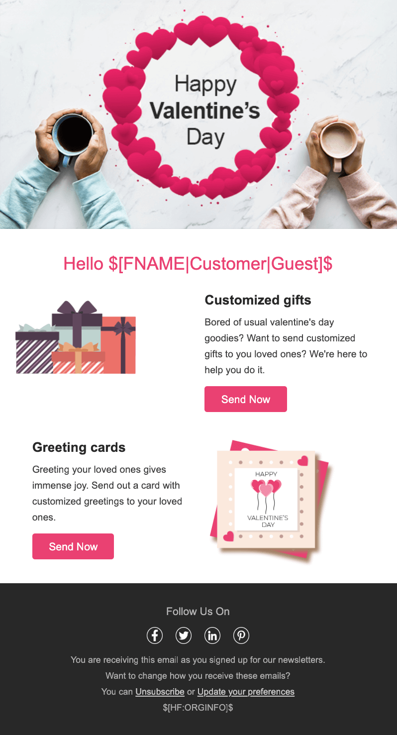 HTML Email Template Gallery | Zoho Campaigns