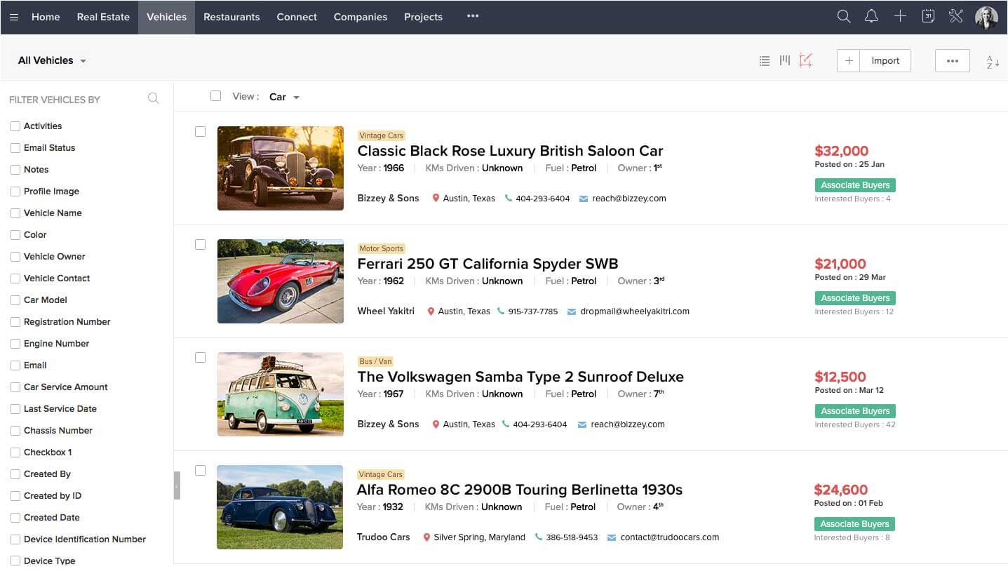Sesuaikan tampilan CRM Anda sendiri - Kanvas. Perangkat CRM cloud - Zoho CRM