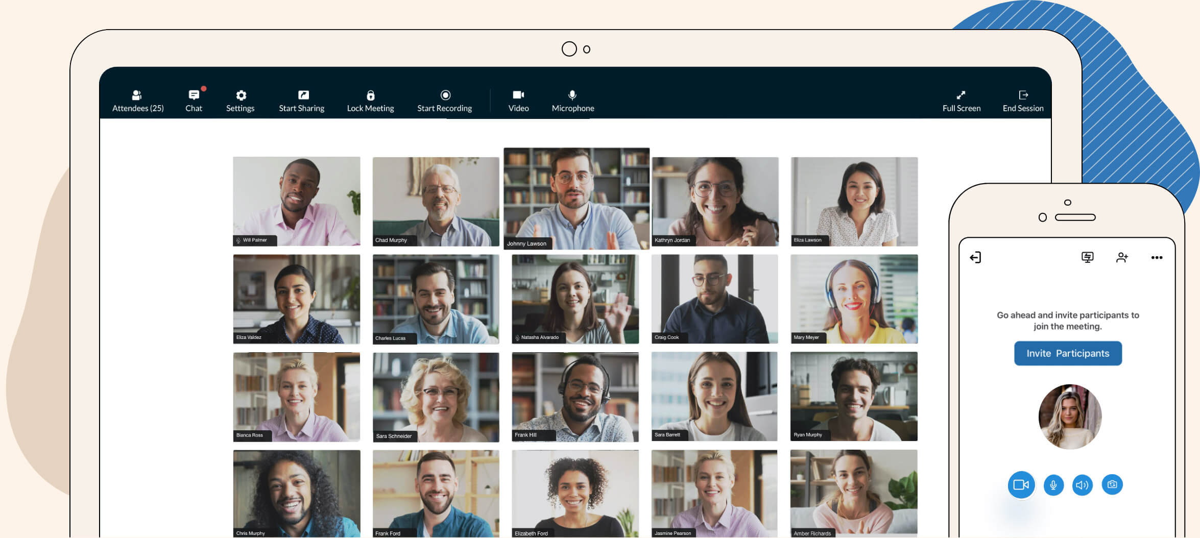 Best Video Conferencing App Video Meeting App Zoho Meeting