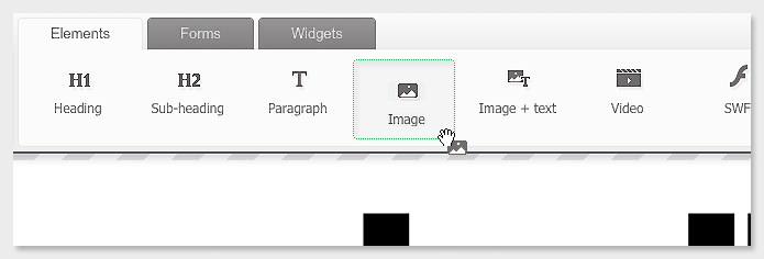 Zoho Sites Drag & Drop