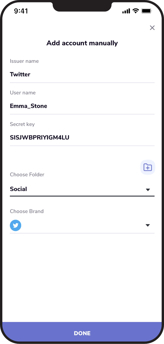 OneAuth by QR scanning