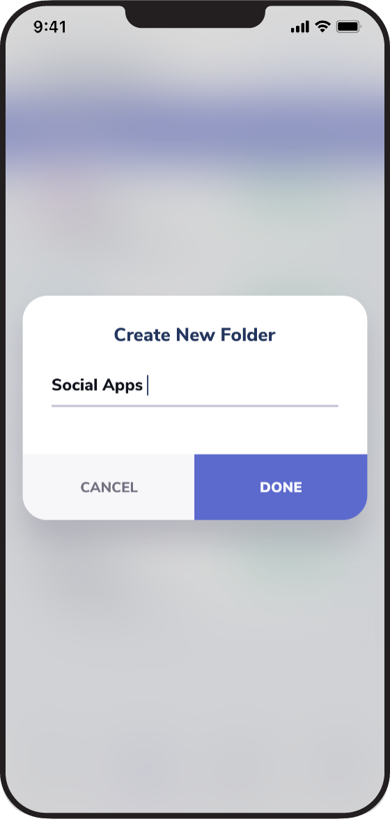 Create folders