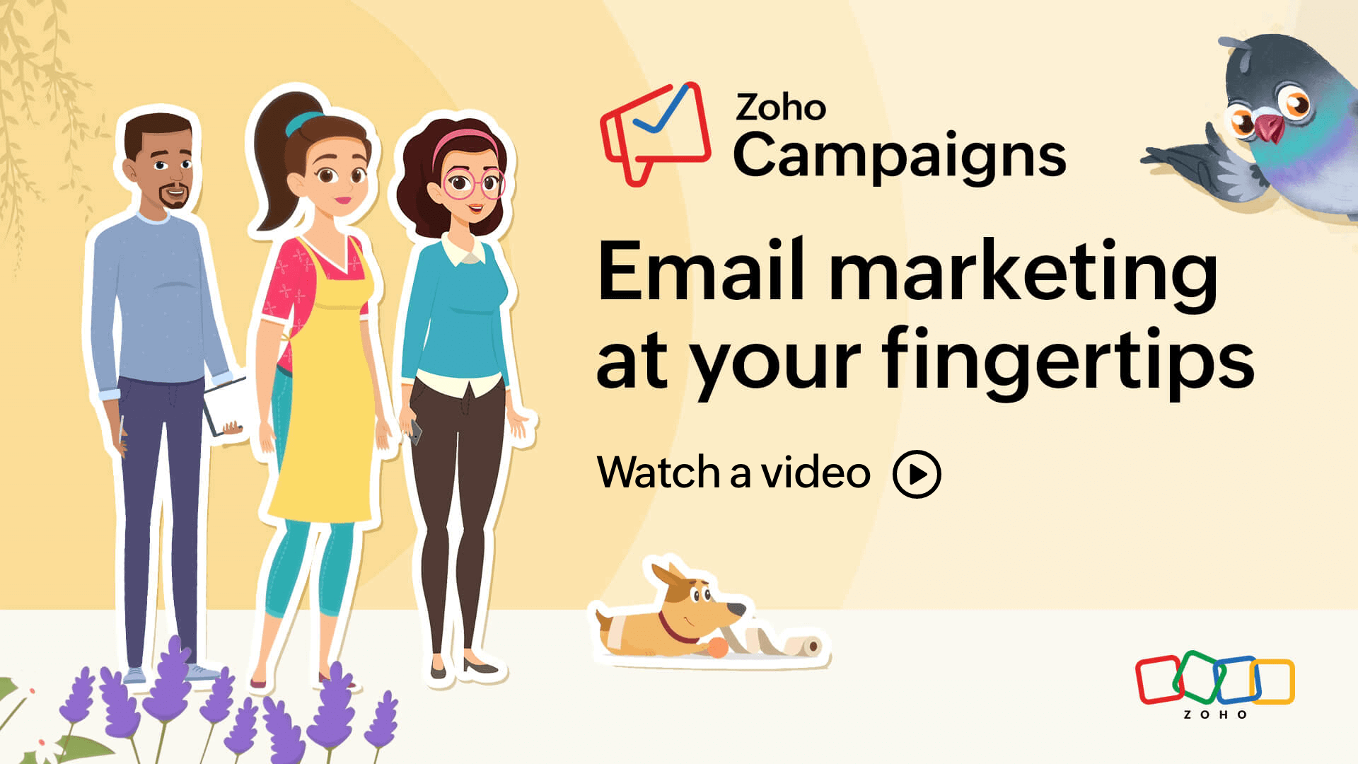 Email marketing fingertips