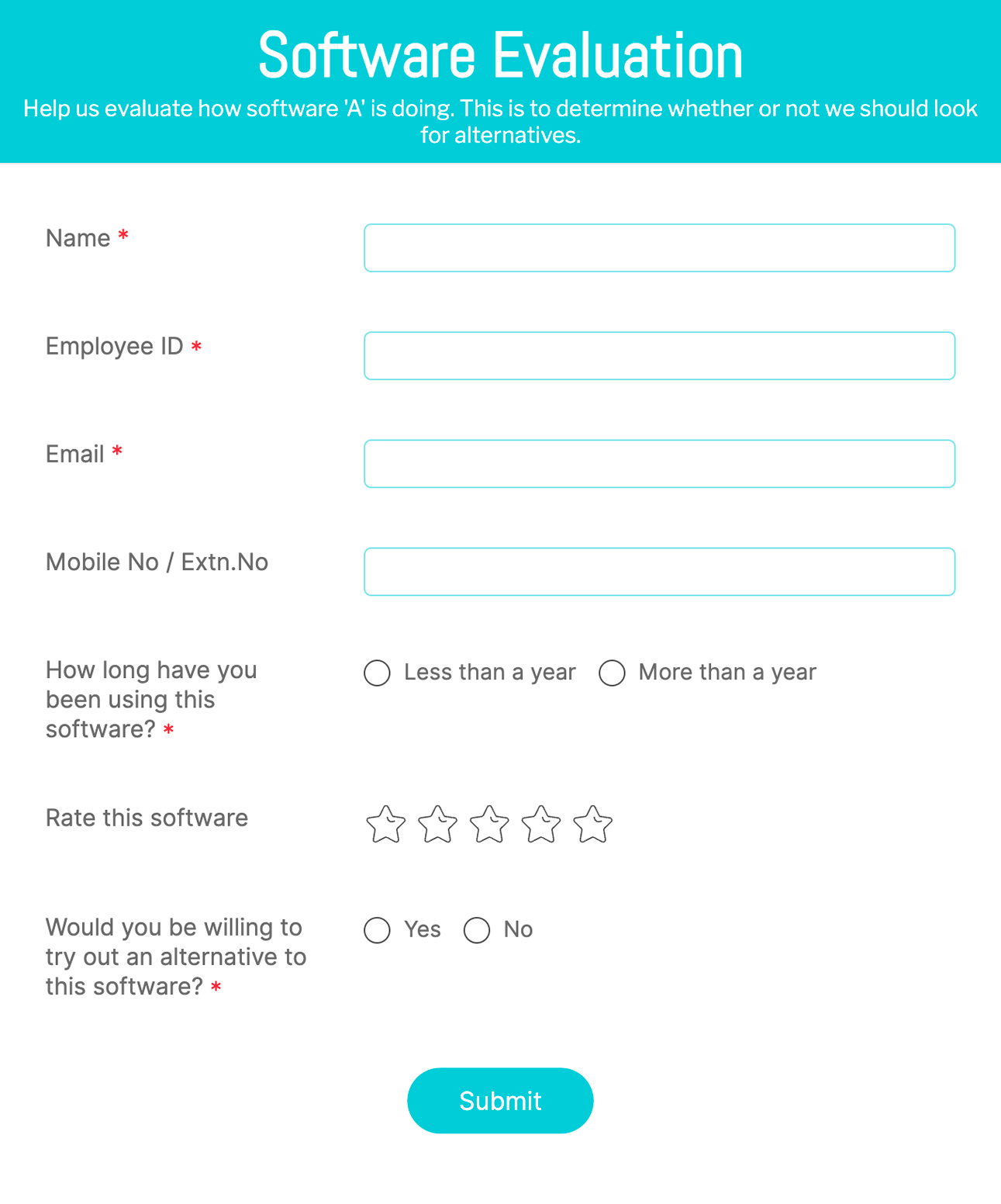 50+ Free Form Templates  Simple HTML Form Templates - Zoho Forms