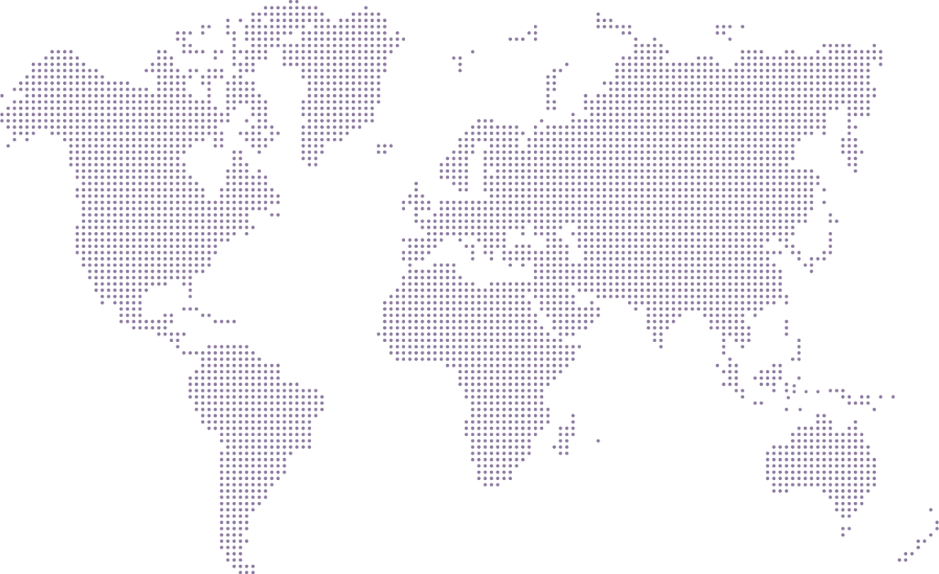 hybrid work culture worldmap