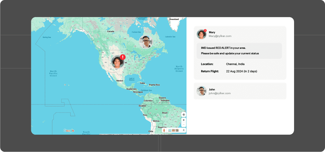 Duty of care in Zoho Spend Duty of care in Zoho Spend