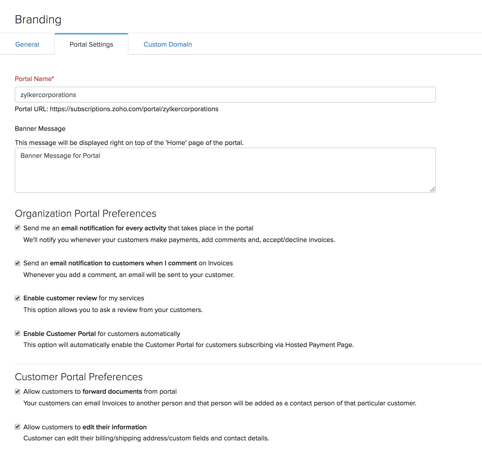 Customer Portal Help Doc Client Portal Help Doc Zoho
