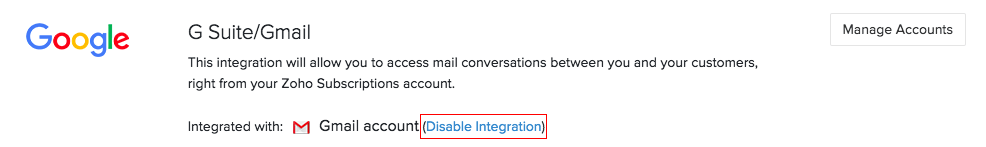 Gmail Integration