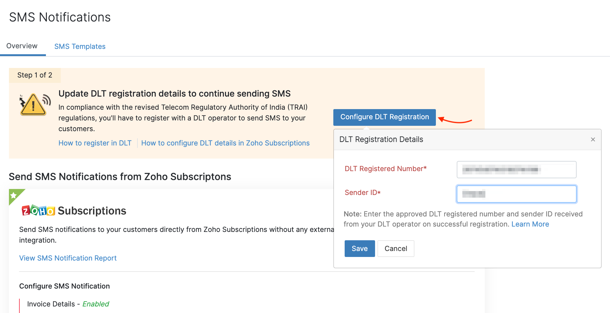 DLT Registration