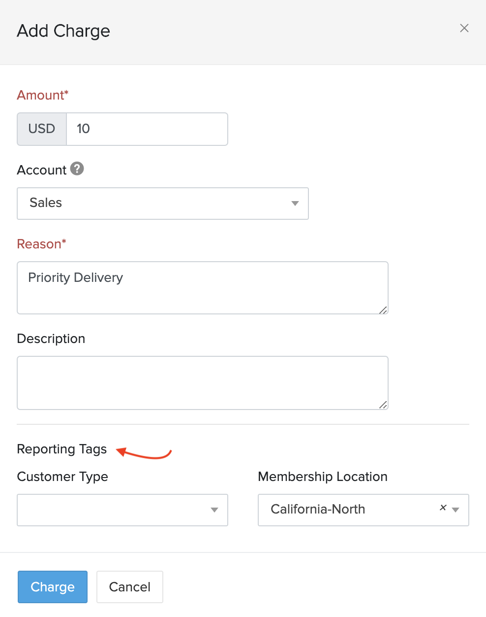 Associate Reporting Tags