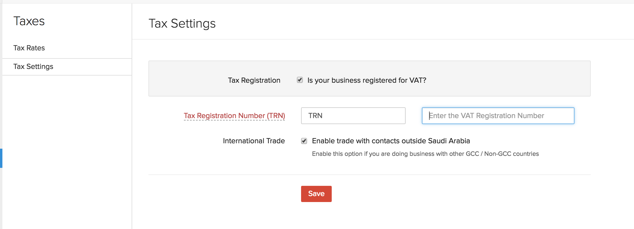 Enabling VAT
