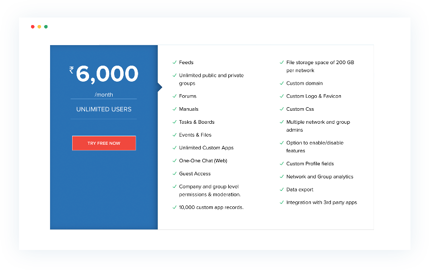 Example of flat rate pricing model - Zoho Books