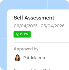 Self&nbsp;Assessment return filed successfully in Zoho Books