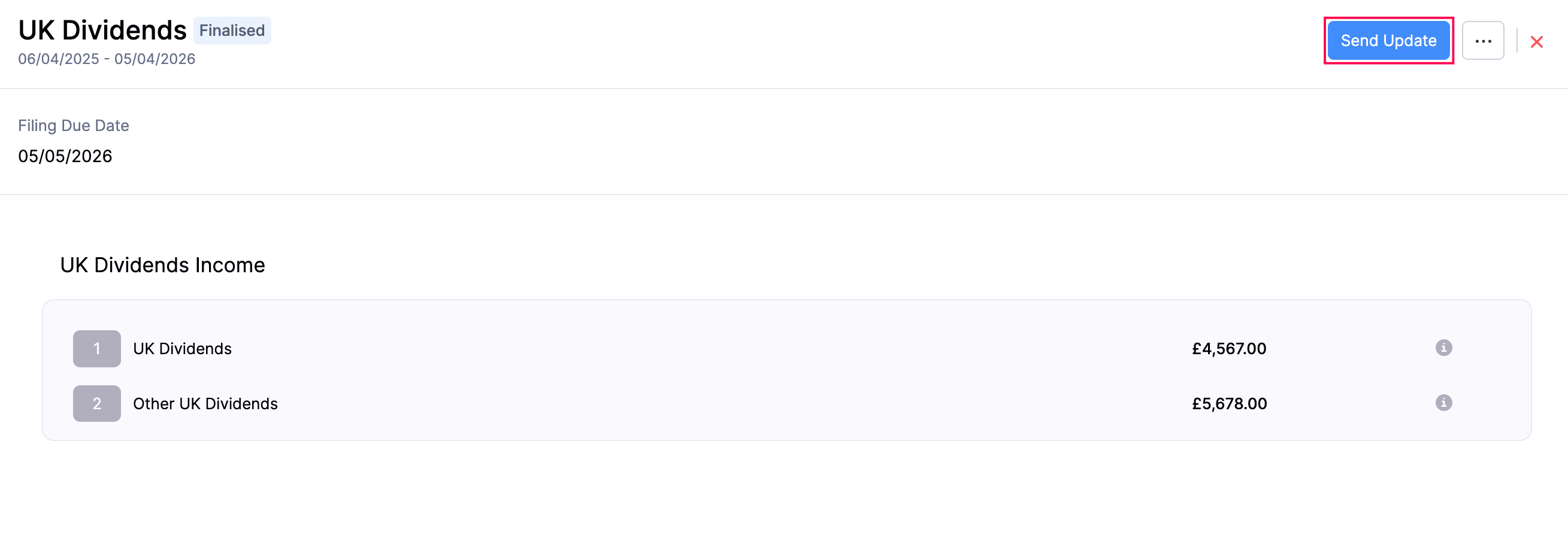 Submit Other Income Source Form