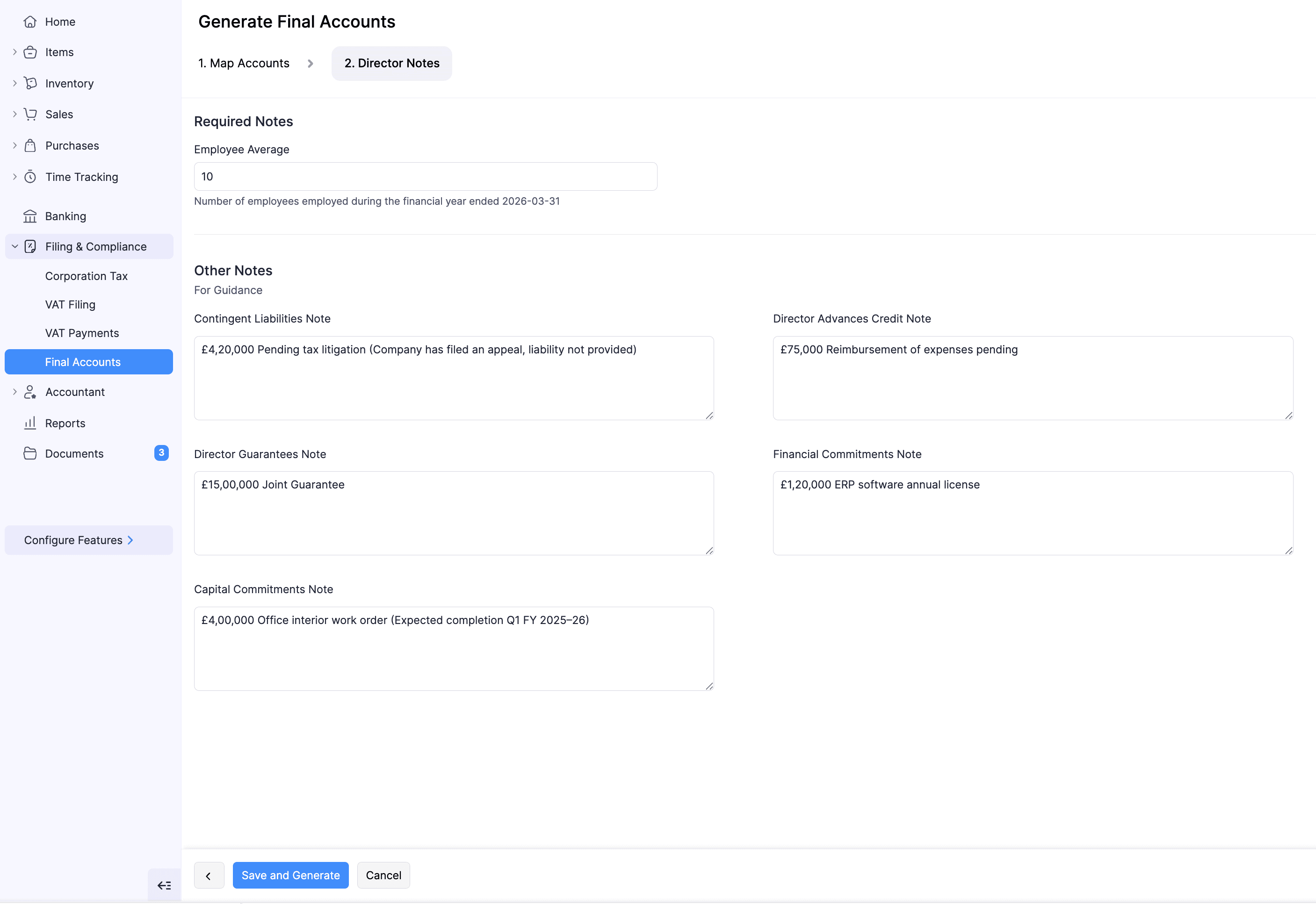 Director Notes