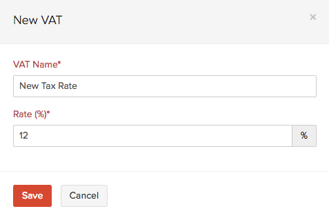 Add a New Member Country VAT Rate