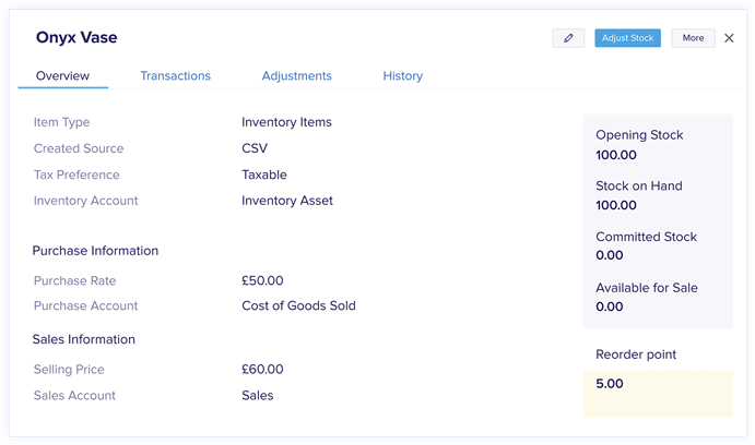 Feature invoice - Zoho Invoice