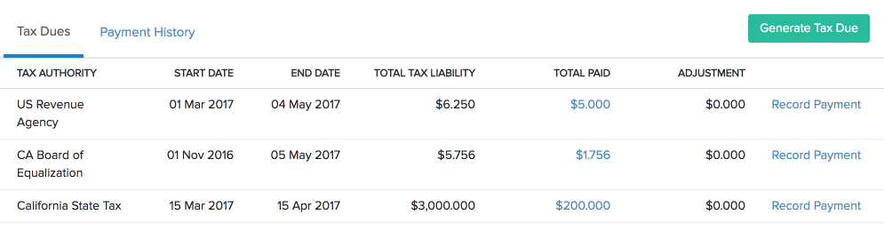 Tax Payments Image