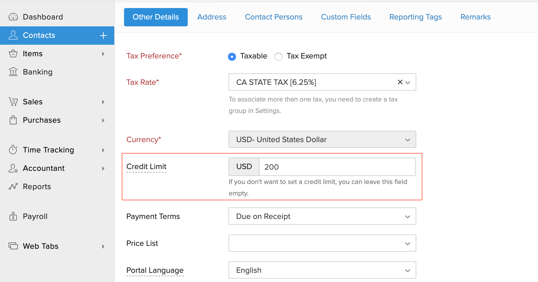 Payment Method