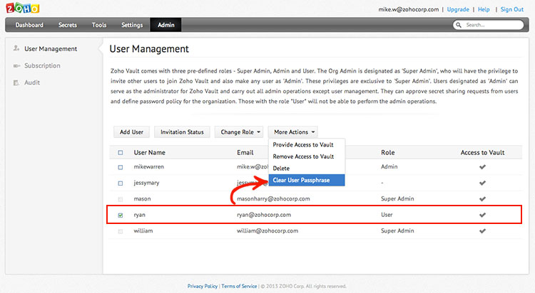 清除用户密码 清除用户密码