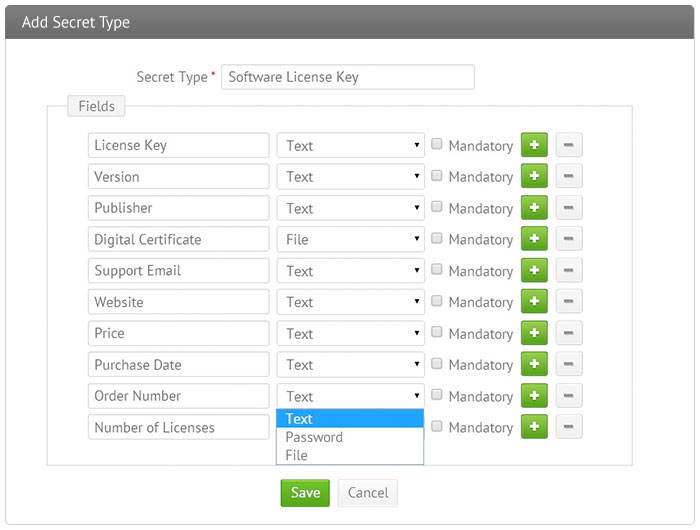 自定义机密信息类型