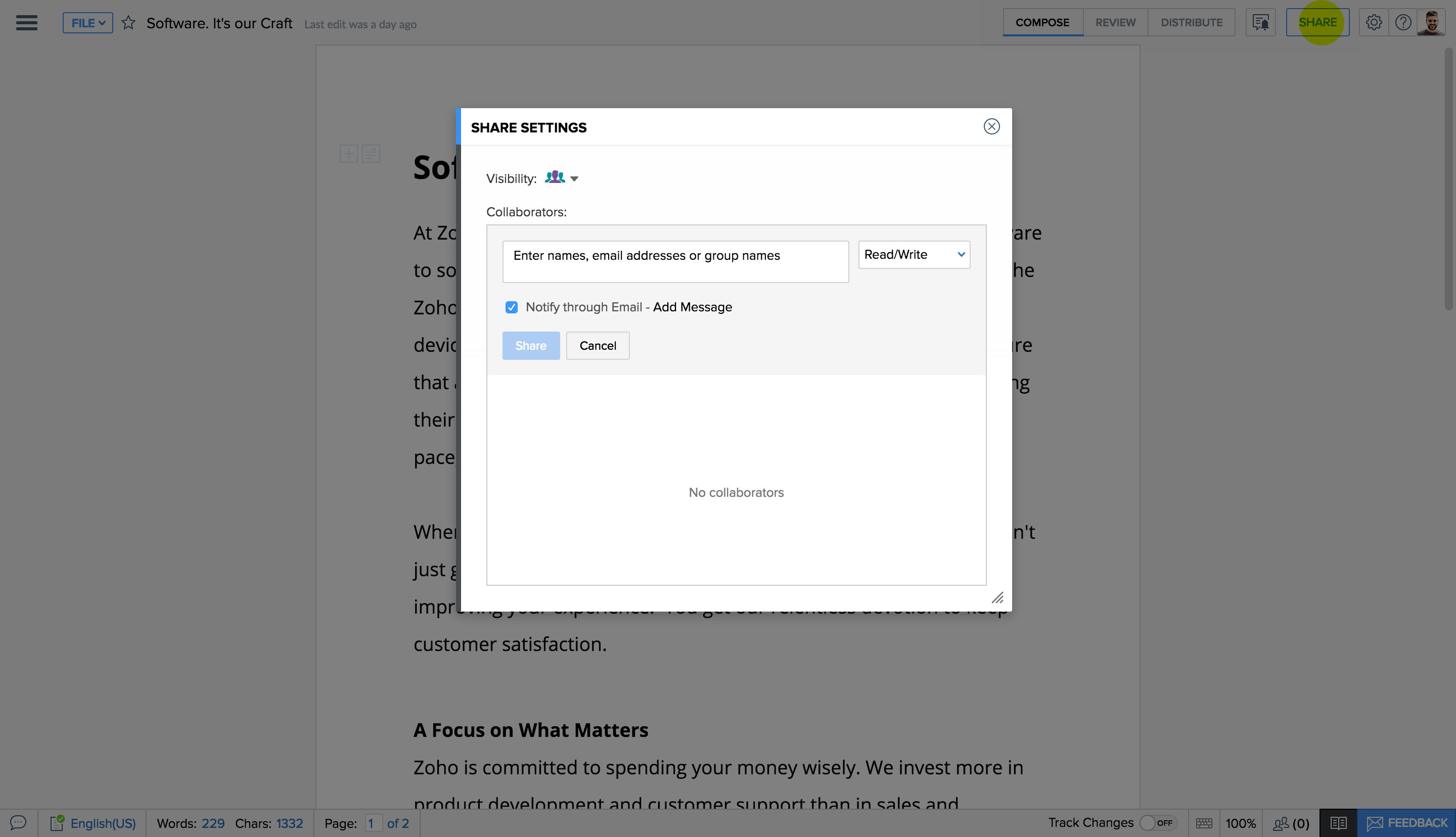 与同事共享文件